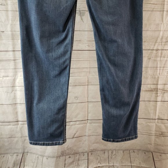 Chicos Platinum Womens Jeans‎ Sz 0 US 4 Blue Mid Rise - Picture 5 of 7